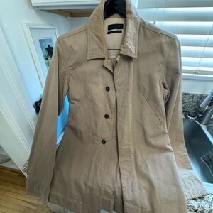 Alexander McQueen Tan Trench Coat